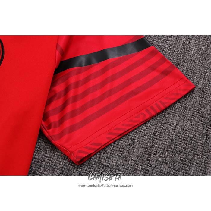 Camiseta Polo del AC Milan 2022-2023 Rojo